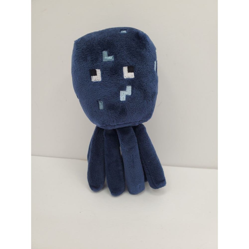 Mojang Jinx Minecraft Game Squid Octopus Ghost Stuffed Animal 2017 Plush Toy 7"